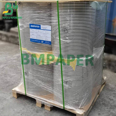 60gsm Food Grade Straw Paper Custom Stripes رنگ های کاغذ بیرونی 600mm 620mm رول گسترده 76mm هسته