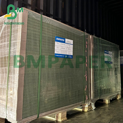 1.2mm 1.5mm Green Color Laminated Grey Back Board برای جعبه جواهرات