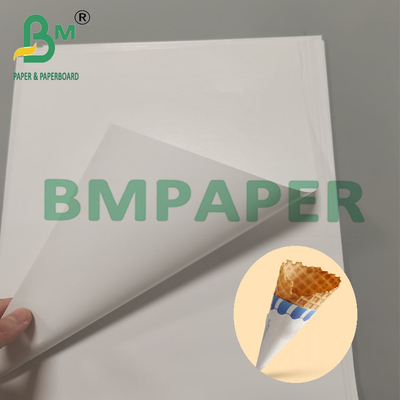 80 گرام یکبار مصرف مخروط مخروط مخروط آستین کاغذ دسر میان وعده بسته بندی