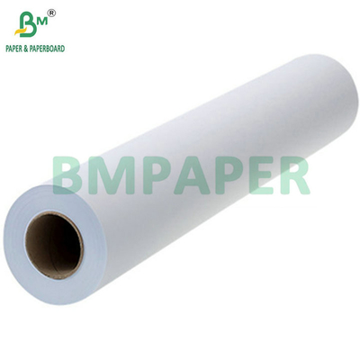 24' عرض 80gsm CAD نقشه کاغذ غیر بسته بندی بسته بندی کاغذ رول 2' 3' هسته