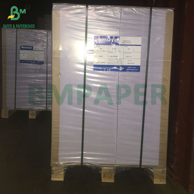 ۳۰۰ گرم ۳۲۰ گرم کاغذهای آبی C2S برای کارت بازی ۷۱ × ۶۵ سانتی متر صافی بالا