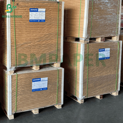 200 گرم 250 گرم کاغذ کرافت سفید برای کیسه های خرید مقاوم در برابر اشک 72 x 102 سانتی متر