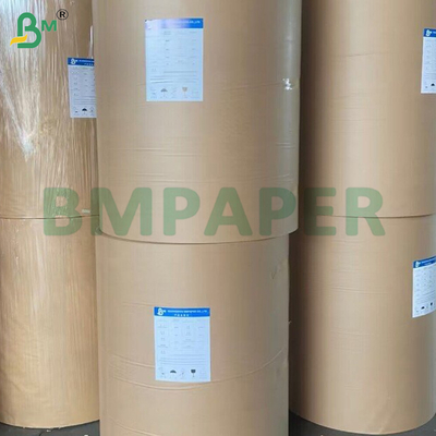 0.55mm سخت بودن بالا رول های کاغذ Kraft قابل شستشوی 150cm*50/100m