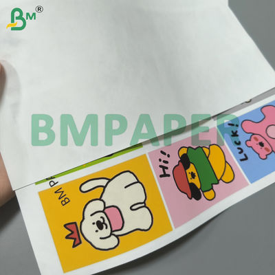 ورق های کاغذ سفید برای چاپگرهای جوهرافشان 8.5 "X 11" پوشش یک طرفه رنگ سفید