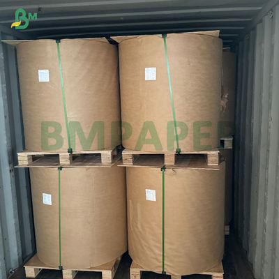 140 گرم کاغذ کرافت سیمانی قهوه ای نیمه کششی و بدون سفید کننده برای بسته بندی