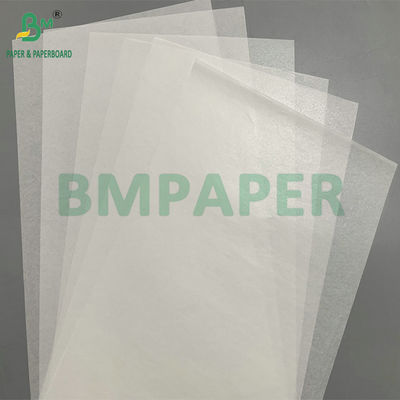 35gsm 40gsm کاغذ سفید سیلیکون پرچمدار بدون چسب