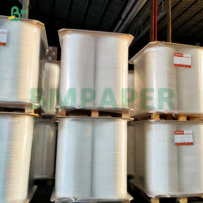 24gsm 28gsm سفید صاف کاغذ بسته بندی کاه برای بسته بندی انفرادی کاه