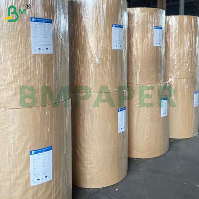 کاغذ برچسب C1S براق یک طرفه 70 گرمی برای ساخت برچسب