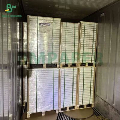 کاغذ SBS با روکش یک طرفه 250 گرمی 300 گرمی 900 در 640 میلی‌متر برای بسته‌بندی مواد غذایی