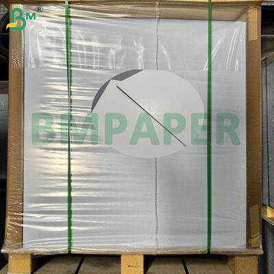 1mm 2mm ضخیم دو طرفه سفید درخشان پوشانده عاج کارتونی سفید 27.6 X 39.4in