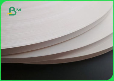 کاغذ نی ساخته شده از کاغذ سازگار با FDA پایه سفید کاغذ 60 گرم 120 گرم در متر