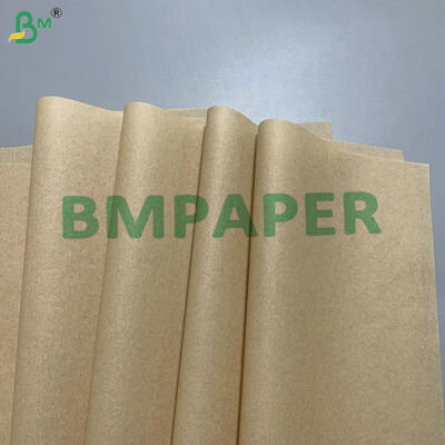 Unbleached Eco-Friendly Oil Block Non-Stick Kraft Greaseproof Paper for Sandwich Wrapping & Bakery Use