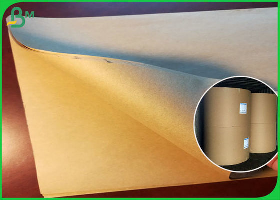 ورق های کاغذی Good Brown Kraft 50GSM Anti-Curl Greaseproof for Gluing Packing
