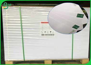 70 * 100 سانتی متر کاغذ پوشش داده شده با براق بالا 180gsm 200gsm 250gsm 300gsm با پوشش دو طرفه