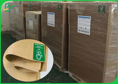 سختی بالا 135gsm تا 450gsm FSC Natural Craft Liner Board کاغذ ورق 70 * 100 سانتی متر