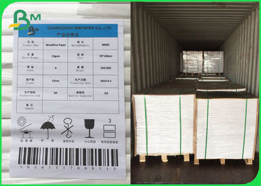 FSC UWF کاغذ بدون چوب بدون روکش 100 گرم 120 گرم در هر صفحه OBA رایگان