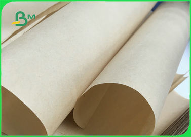 بسته بندی مواد غذایی Safe MG Brown Kraft Paper Roll از 24 گرم 32 گرم FDA FSC ISO