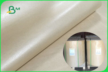 رول کاغذ 100٪ خالص MG قهوه ای Kraft از 32 تا 60gsm بسته بندی مواد غذایی FDA FSC ISO