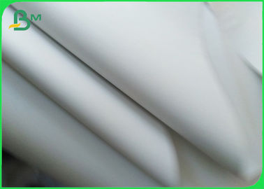 45GSM Virgin White Blank News Paper Jumbo Roll 781mm برای چاپ