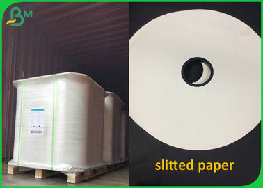 رول کاغذ یکبار مصرف 60 گرم 15 میلی متر برای نی های کاغذ قابل چاپ در مواد غذایی ایمن