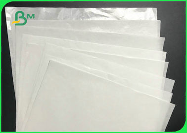 رول کاغذ کرافت سفید 50GSM 60GSM خمیر چوب ویرجین برای بسته بندی مواد غذایی