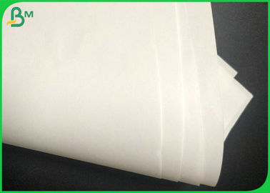مقاومت بالا 35gsm رول کاغذ سفید بدون پوشش MG برای بسته بندی های مواد غذایی