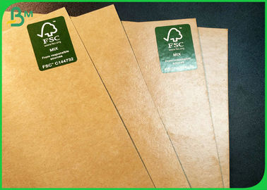 رول کاغذ Kraft با روکش قهوه ای 300 گرم + 15 گرم PE برای جعبه های بسته بندی مواد غذایی