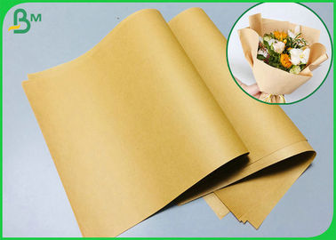 کاغذ کرافت کرافت بامبو تخریب پذیر 100٪ برای بسته بندی گل