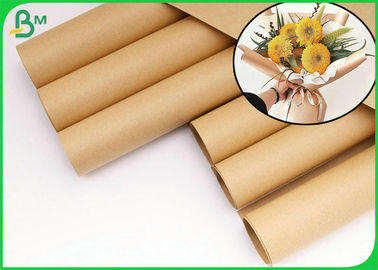 کاغذ قهوه ای KG با کیفیت 70g 80g 80 بسته بندی شده برای بسته بندی گل