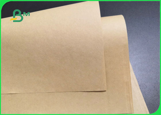 کاغذ کرافت 70 گرمی 80 گرمی قهوه ای برای کیف های دستی چقرمگی خوب 70 100 100 سانتی متر