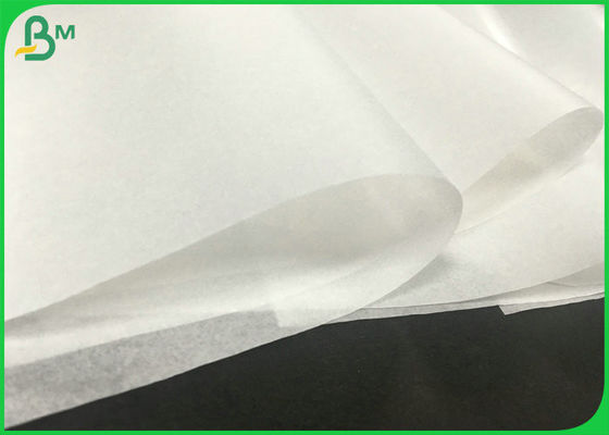 35gm کاغذ کرافت سفید با پوشش مواد غذایی PE ضد روغن 1200mm