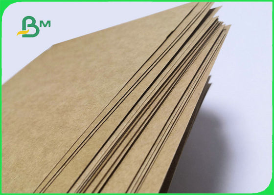 90 - 450GSM ویرجین کاغذ کرافت برای کیسه خرید مواد غذایی سفتی خوب