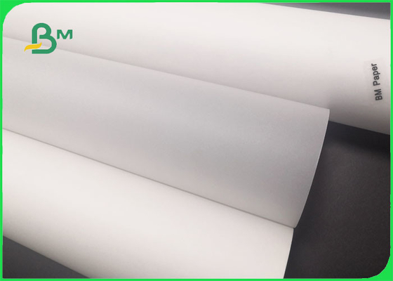 کاغذ شفاف قابل چاپ جوهر افشان 90 گرمی برای طراحی طرح 880 متر در 50 متر