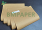 جامبو رولز BKP 60gsm تا 120gsm کاغذ کاردستی قهوه ای بدون روکش برای کیسه های پاکت