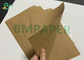 رول پارچه ای کاغذ کرافت 0.55 میلی متری 0.6 میلی متری قهوه ای روشن قابل شستشو 150 سانتی متر عرض