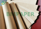 50# بسته بندی صنعتی کاغذ کرافت طبیعی رول شمارنده کاغذ برون کرافت