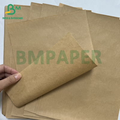 مقاومت بالا خوب کشش 70 90 GSM کاغذ کرافت قهوه ای مقاومت در برابر انفجار