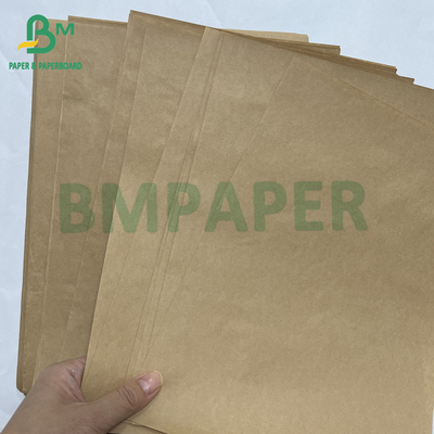 مقاومت بالا خوب کشش 70 90 GSM کاغذ کرافت قهوه ای مقاومت در برابر انفجار