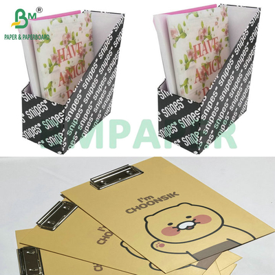 چند لایه ای سفید خاکستری سطح 2mm 2.5mm کارتونی لایه دار برای ساخت جلد کتاب عکس