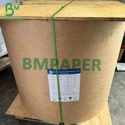 کاغذ مصنوعی حرارتی جامبو رول 1090mm*8000m مواد کاغذی برچسب مقاوم به اشک