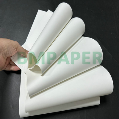 چاپ لیزری 120um 130um White Matte کاغذ مصنوعی برای برچسب 33 cm x 48,5 cm