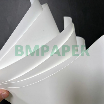 چاپ لیزری 120um 130um White Matte کاغذ مصنوعی برای برچسب 33 cm x 48,5 cm