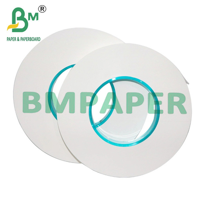 25mm x 1000m مواد غذایی درجه بسته بندی تنباکو کاغذ سفید با رول جمبو 28g