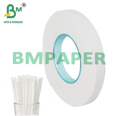 25mm x 1000m مواد غذایی درجه بسته بندی تنباکو کاغذ سفید با رول جمبو 28g