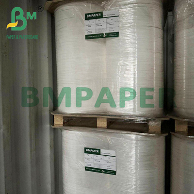 25mm x 1000m مواد غذایی درجه بسته بندی تنباکو کاغذ سفید با رول جمبو 28g
