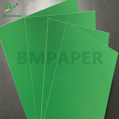 1.1mm 1.2mm پوشش سبز لاک شده سفتی کاغذی خاکستری پشت سخت