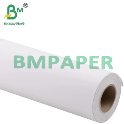 2 اینچ هسته سفید نقشه کاغذ رول برای برنامه ریزی مهندسی 24 &quot;x 50 یارد 80gsm