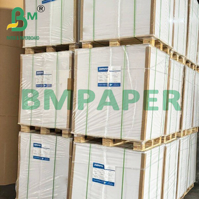 C1S روشن تک طرفه کاغذ پوشه شده درخشان برای پوشش کتاب 70g 80g