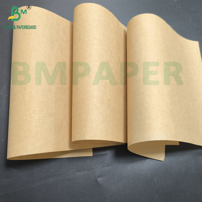 کیف کاغذی با قدرت بالا کاغذ ساده قهوه ای ۷۰ گرم ۸۰ گرم Kraft نیمه کششی
