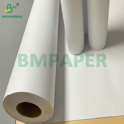 92 روشن 20 پوند CAD نقشه کاغذ رول کارتن بسته بندی 36' X 300ft 2' هسته